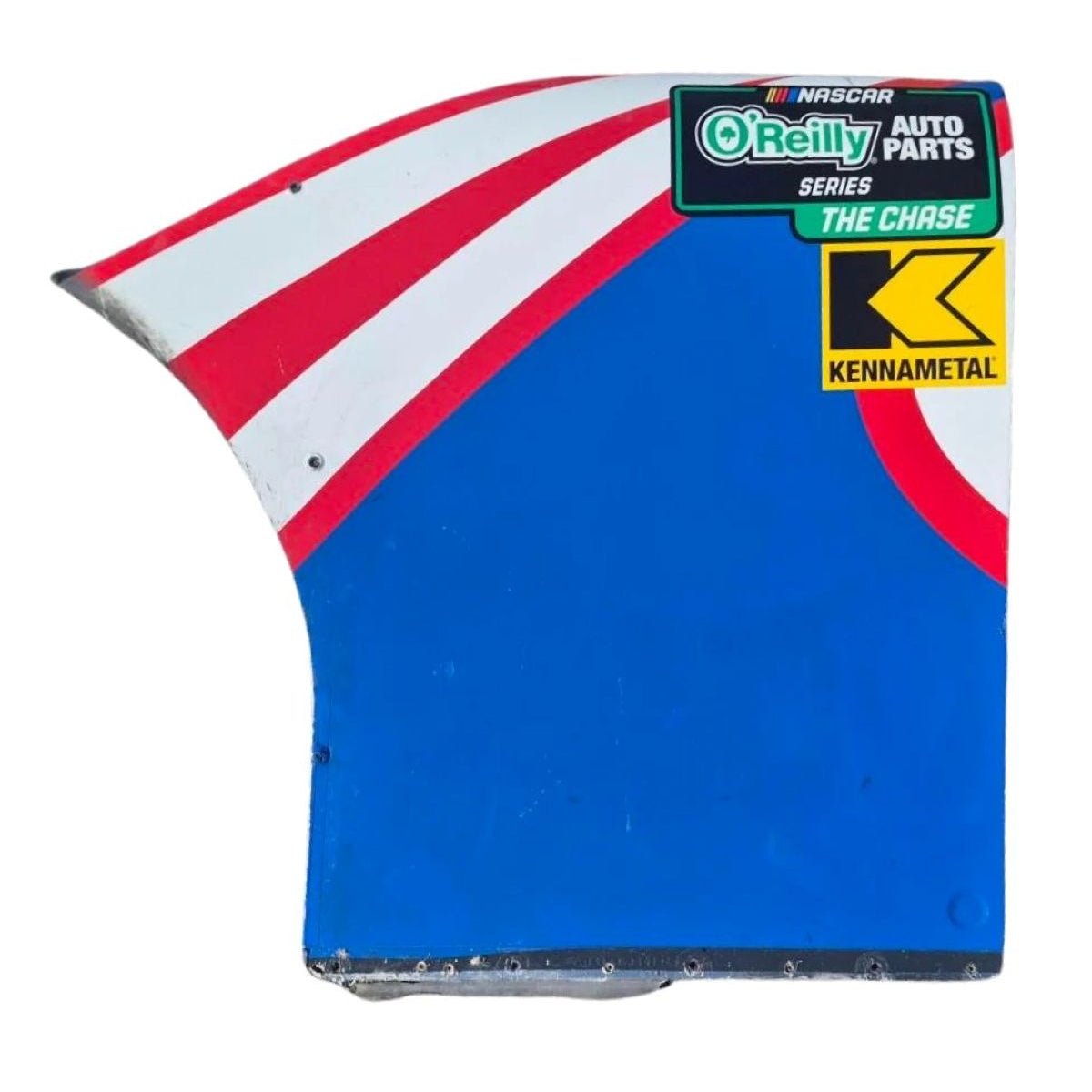 Race Used 2026 Corey Day #17 HendrickCars.com Left Front Contingency Panel - Charlotte 2, Win