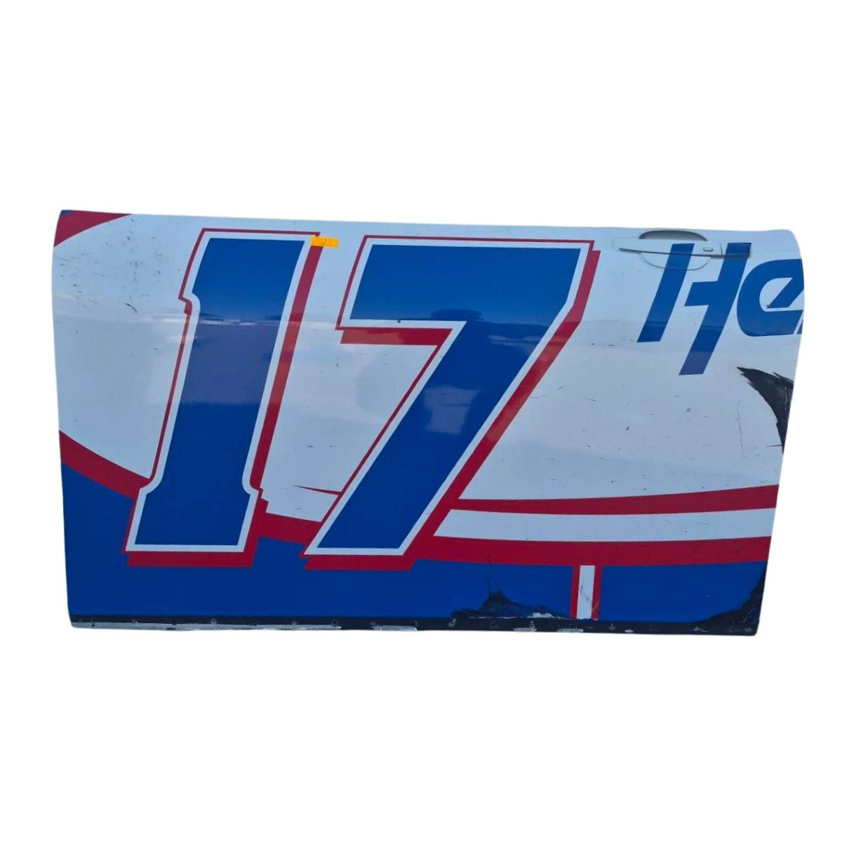 Race Used 2026 Corey Day #17 HendrickCars.com Left Side Door - Charlotte 2, Win