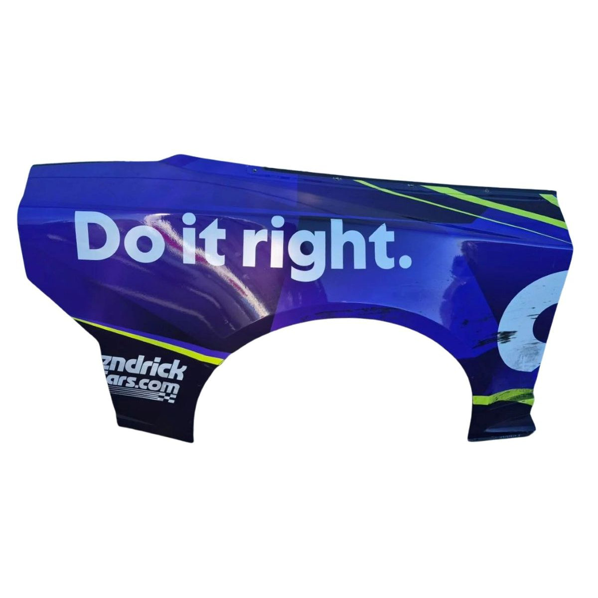 Race Used 2026 Alex Bowman #48 Ally Right Rear Quarter Panel - Phoenix 2