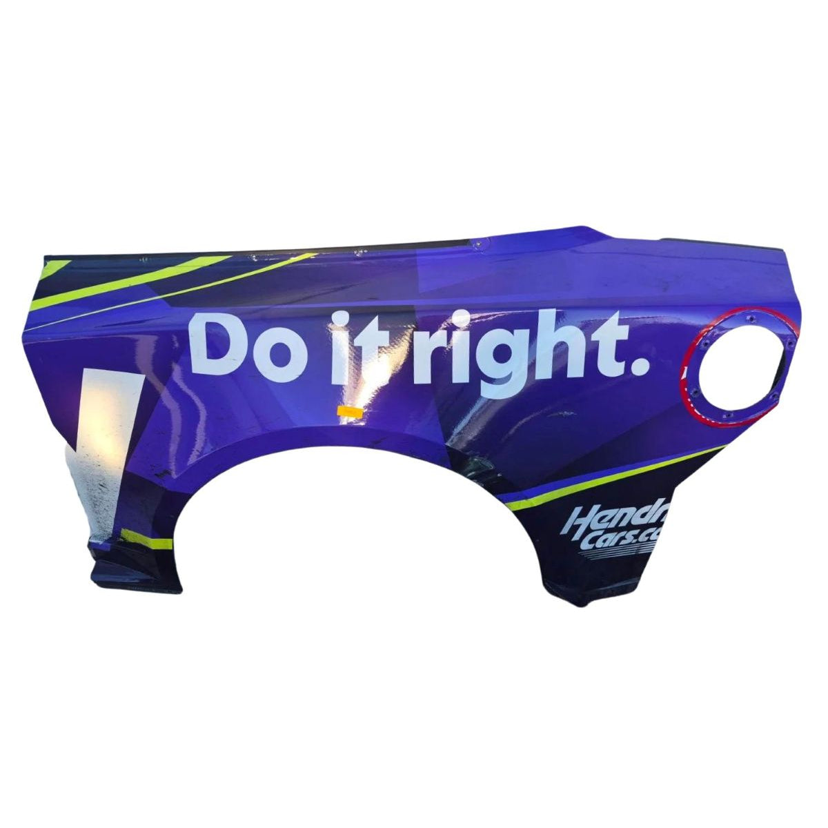 Race Used 2026 Alex Bowman #48 Ally Left Rear Quarter Panel - Phoenix 2