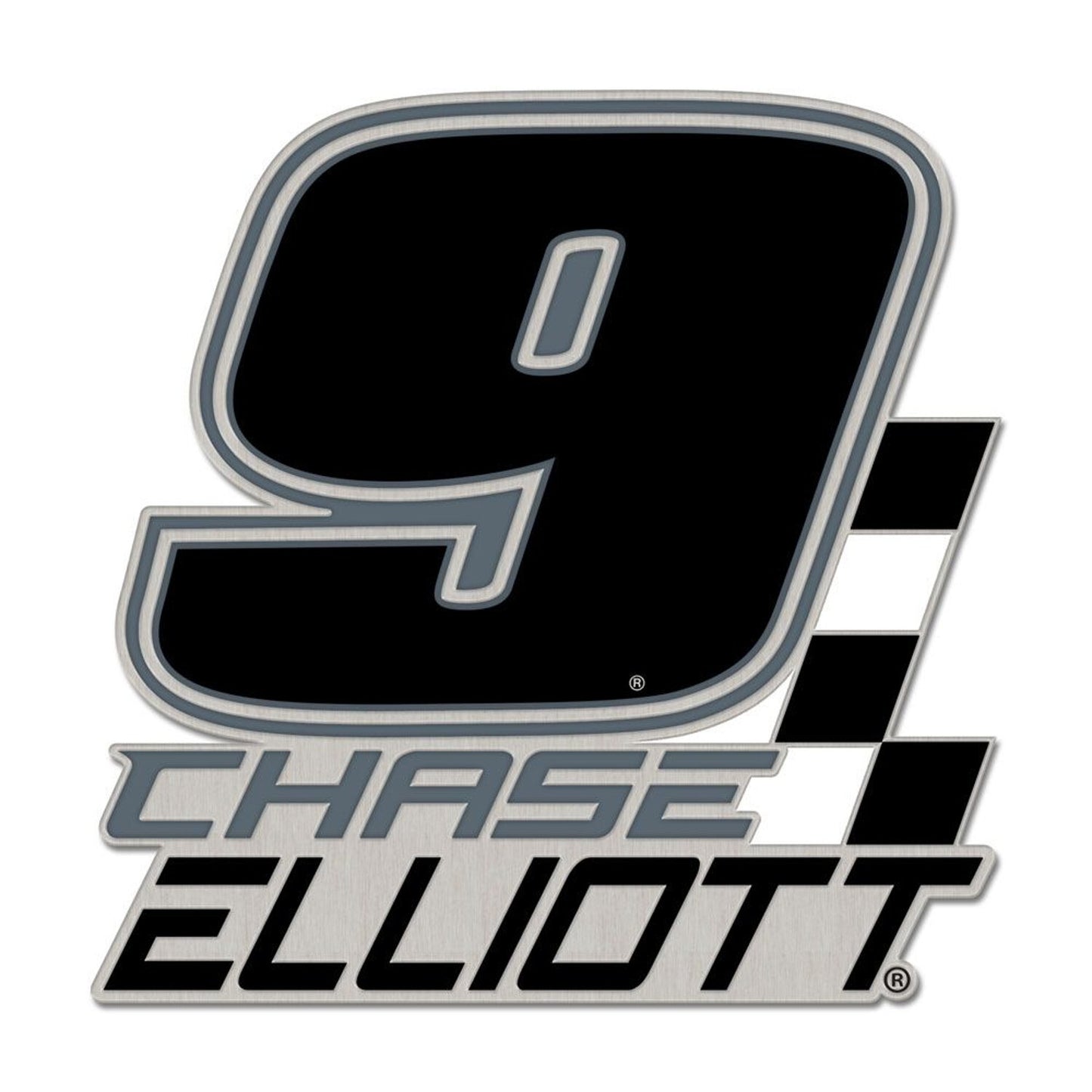 Chase Elliott #9 Collector Enamel Pin Jewelry Card