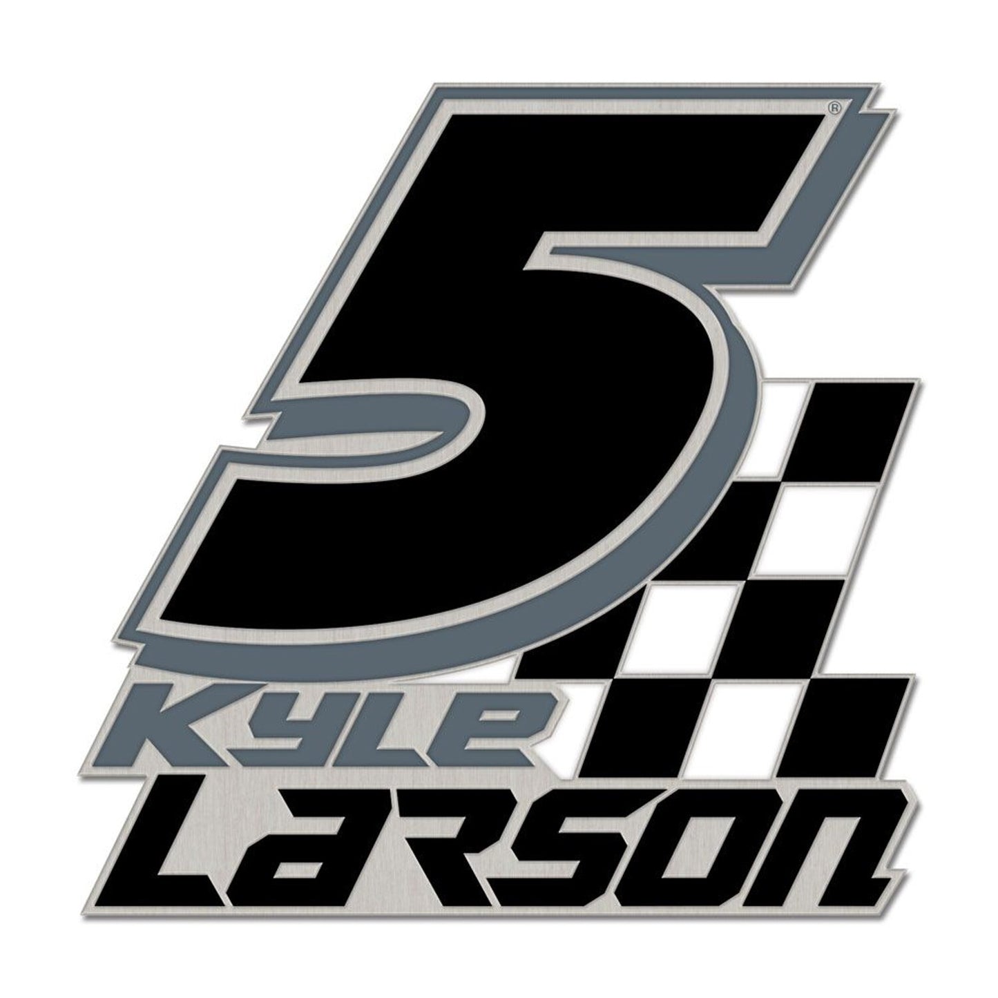 Kyle Larson #5 Collector Enamel Pin Jewelry Card
