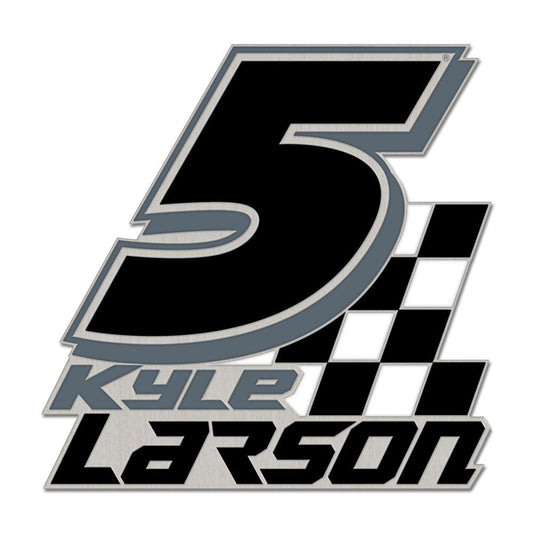 Kyle Larson #5 Collector Enamel Pin Jewelry Card