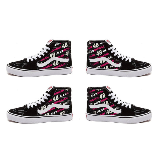 Alex Bowman #48 Vans Sk8-Hi Tops