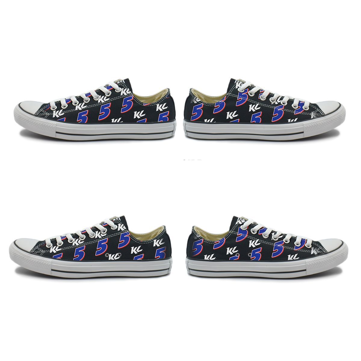 Kyle Larson #5 Converse All-Star Low Tops