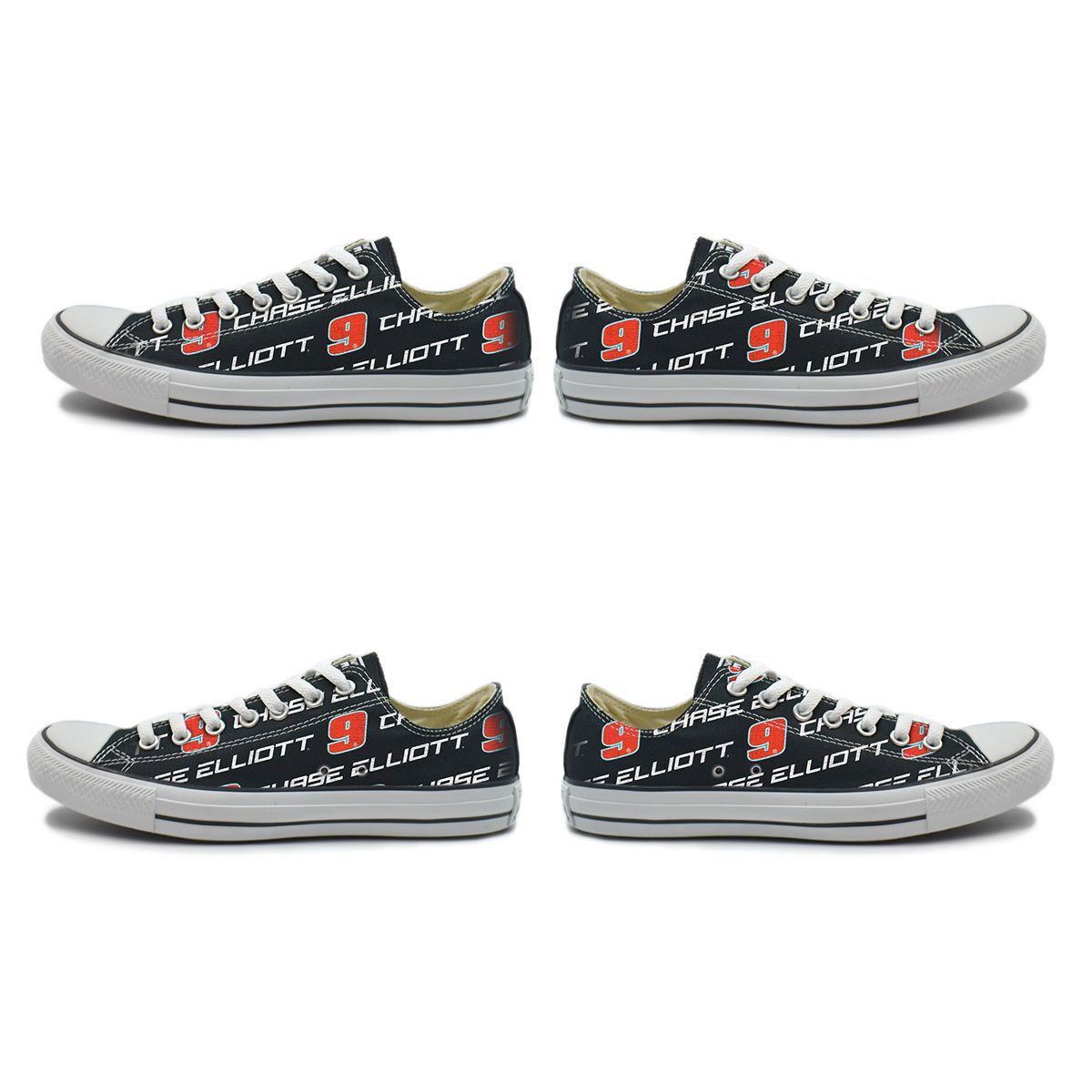 Chase Elliott #9 Converse All-Star Low Tops