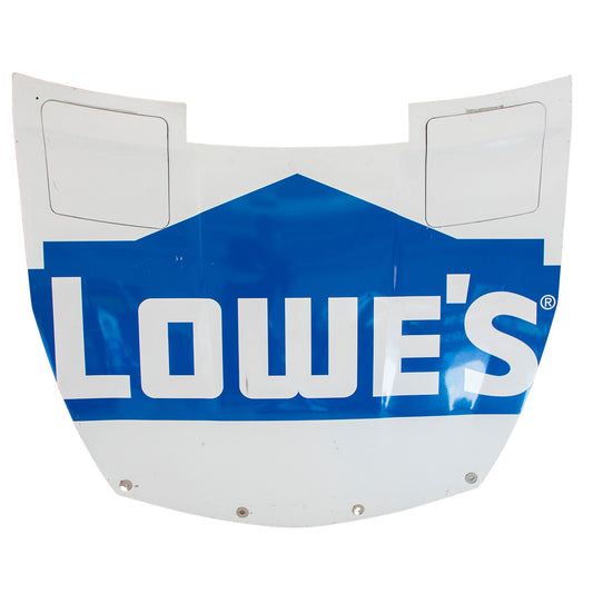 Race Used 2017 Jimmie Johnson #48 Lowe's Patriotic Hood - Daytona 2