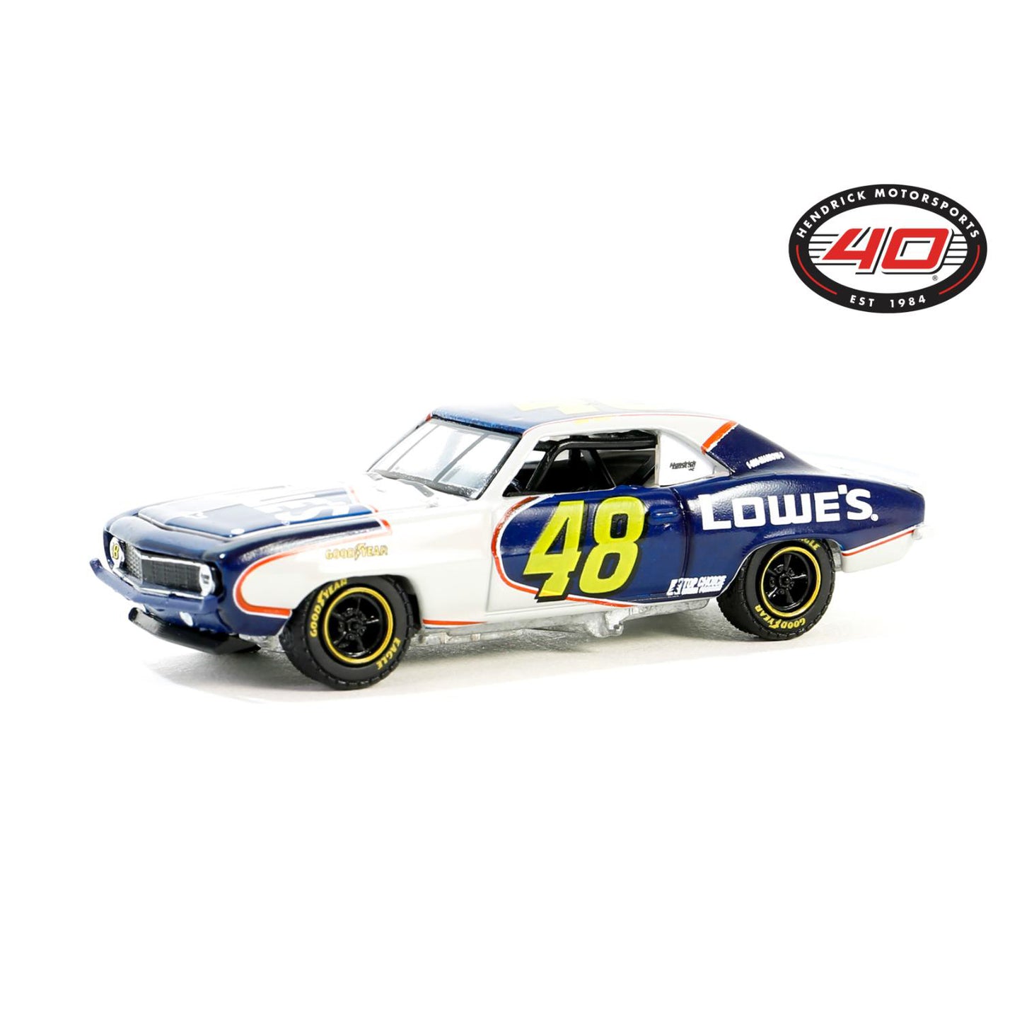 Jimmie Johnson/Hendrick Motorsports First Win Tribute 1969 Chevrolet Camaro 1:64 Die-Cast