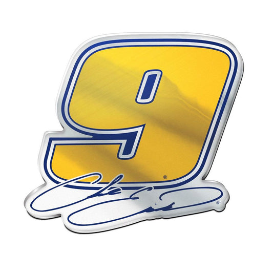 Chase Elliott #9 Acrylic Auto Emblem