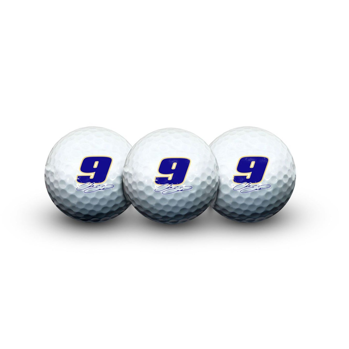 Chase Elliott #9 Golf Balls - 3 Piece Sleeve