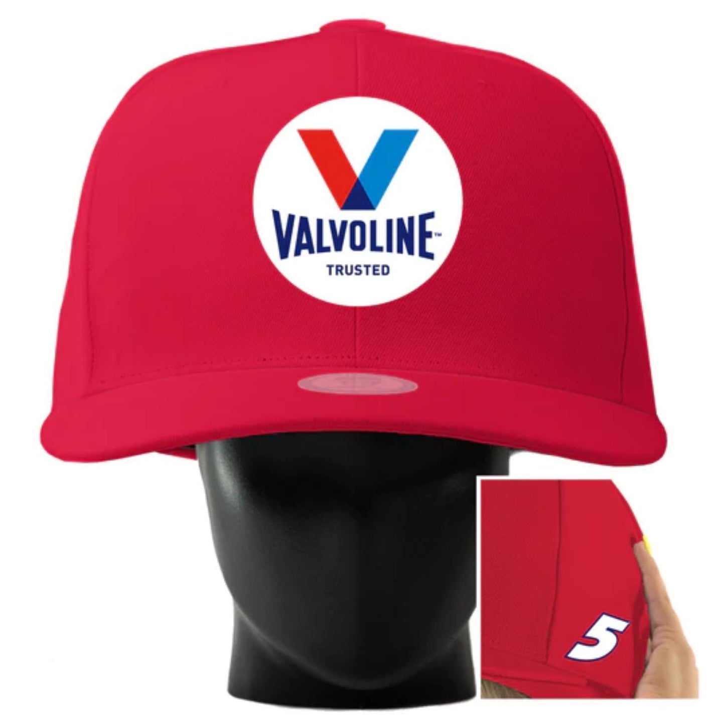 Kyle Larson #5 Valvoline Circle Noggin Boss
