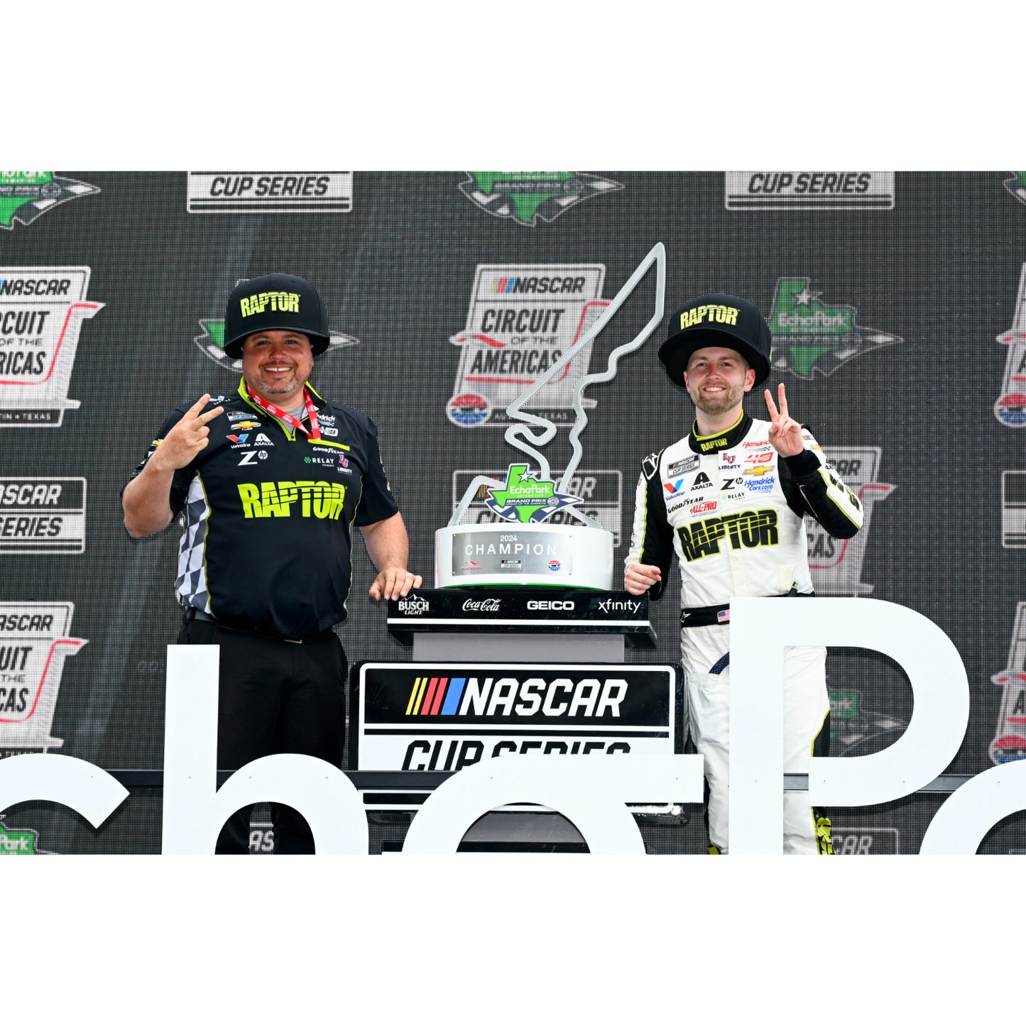 William Byron #24 RAPTOR Noggin Boss