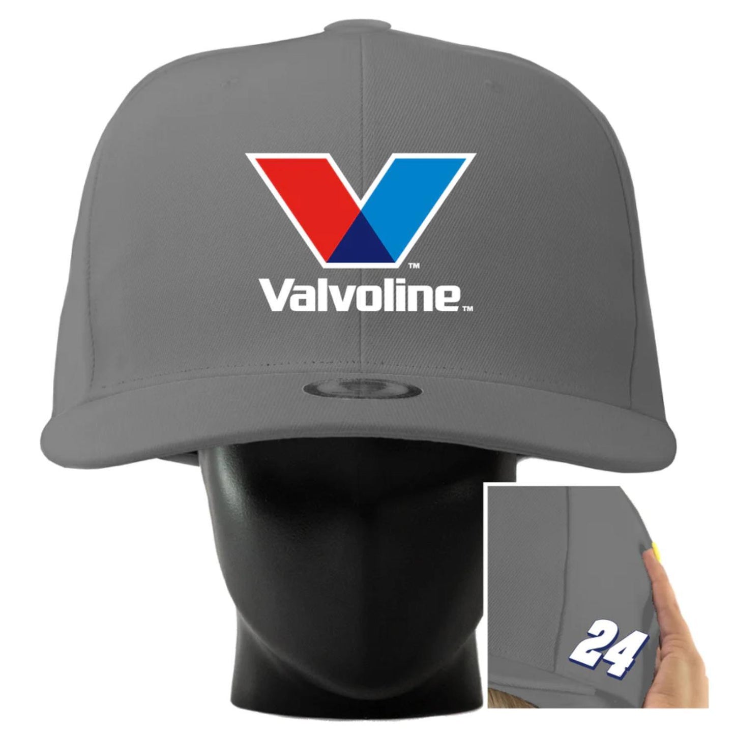 William Byron #24 Valvoline Noggin Boss