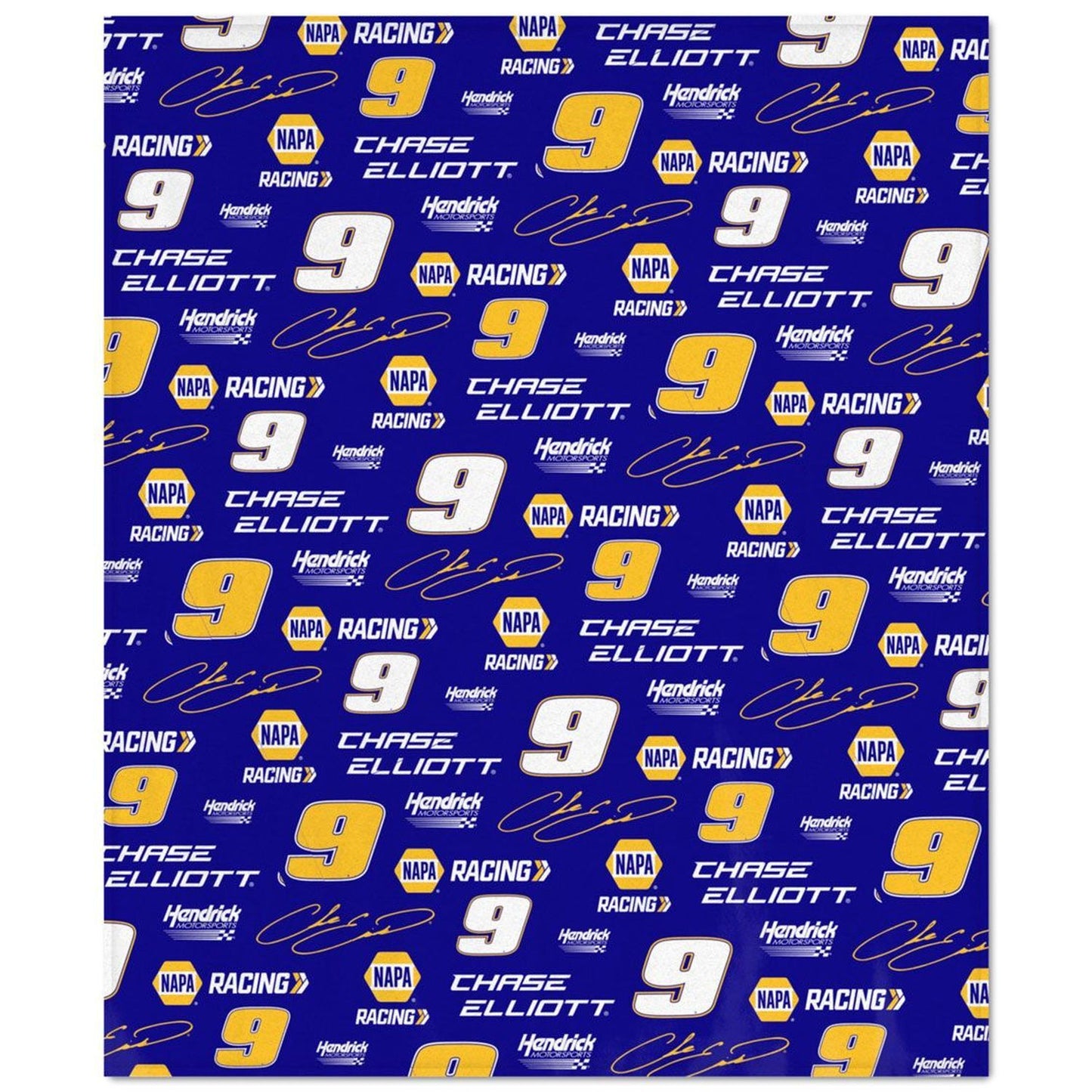 Chase Elliott #9 NAPA Ultra Soft Blanket