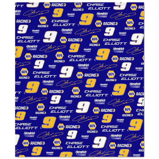 Chase Elliott #9 NAPA Ultra Soft Blanket