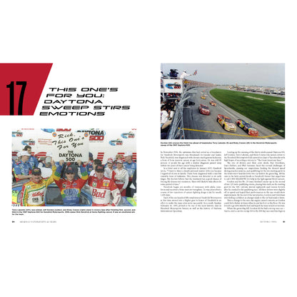 Hendrick Motorsports 40 Years Hardcover Book by Ben White