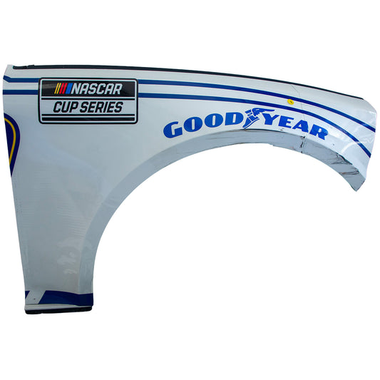 Race Used 2024 Chase Elliott #9 NAPA White Right Front Fender - Clash