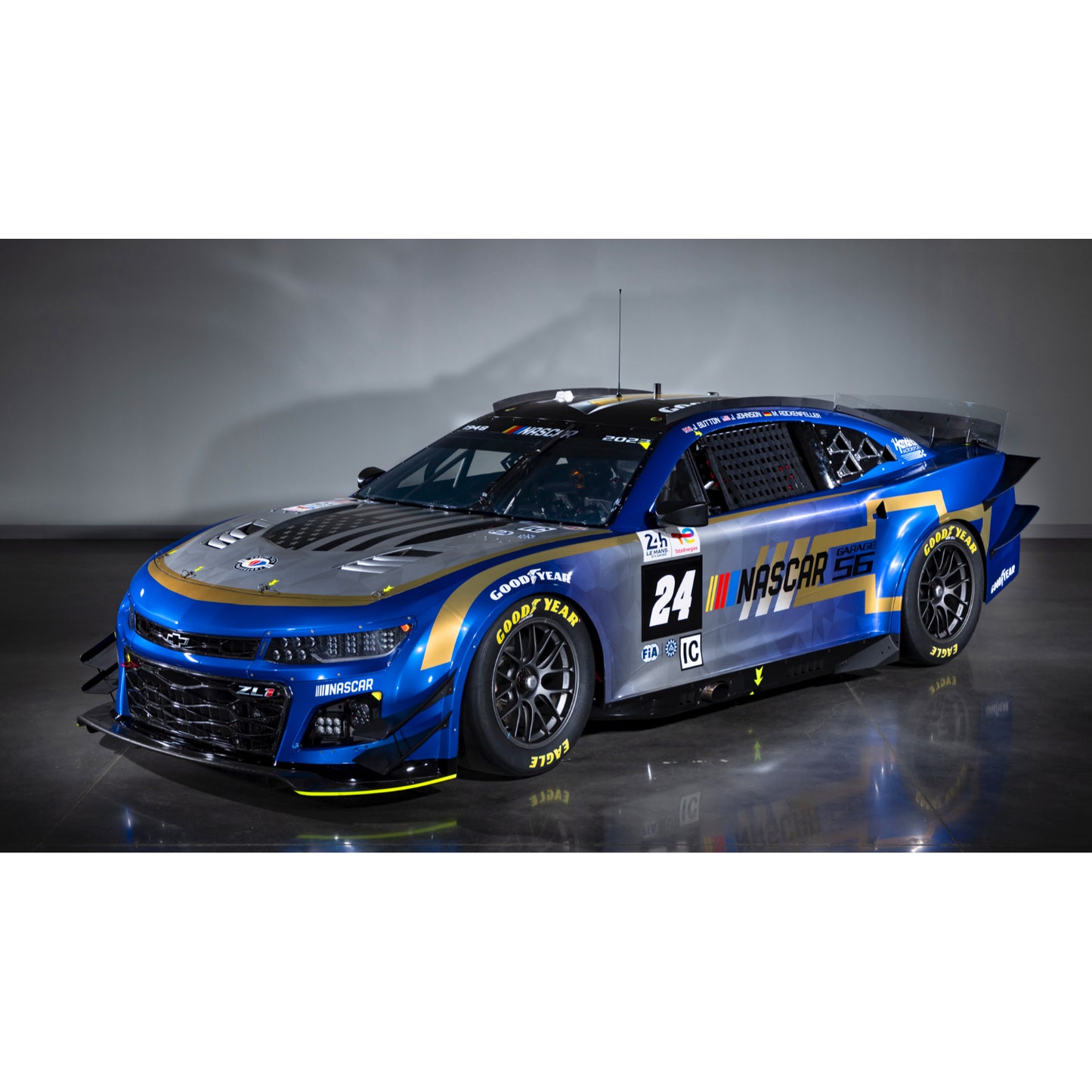 1/43 Scale Garage 56 Hendrick Motorsports #24 Chevrolet Camaro ZL1  24 Hours of Le Mans  2023