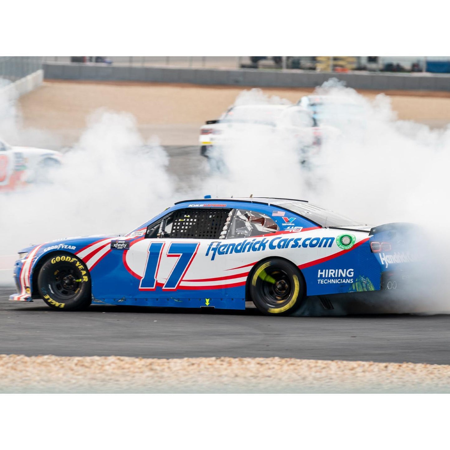 AUTOGRAPHED Kyle Larson #17 2024 Xfinity COTA RACE WIN 1:24 HO Die-Cast