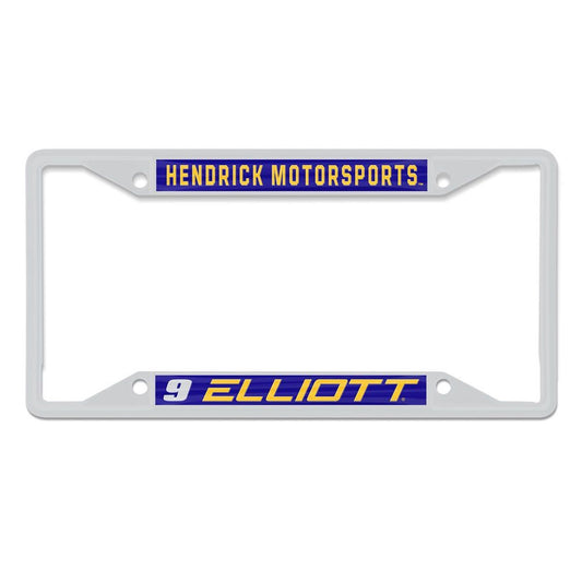 Chase Elliott #9 Hendrick Motorsports Stainless Steel License Plate Frame