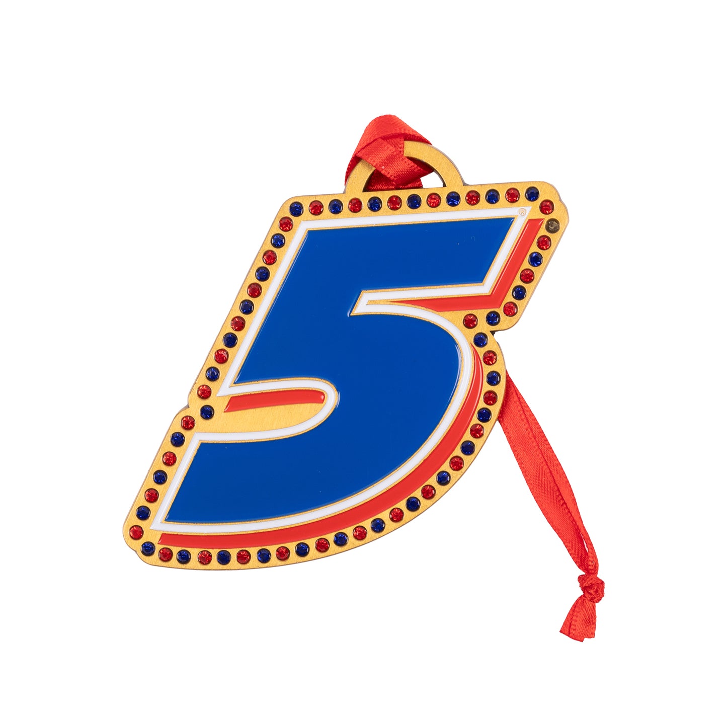 Kyle Larson #5 Jeweled Ornament