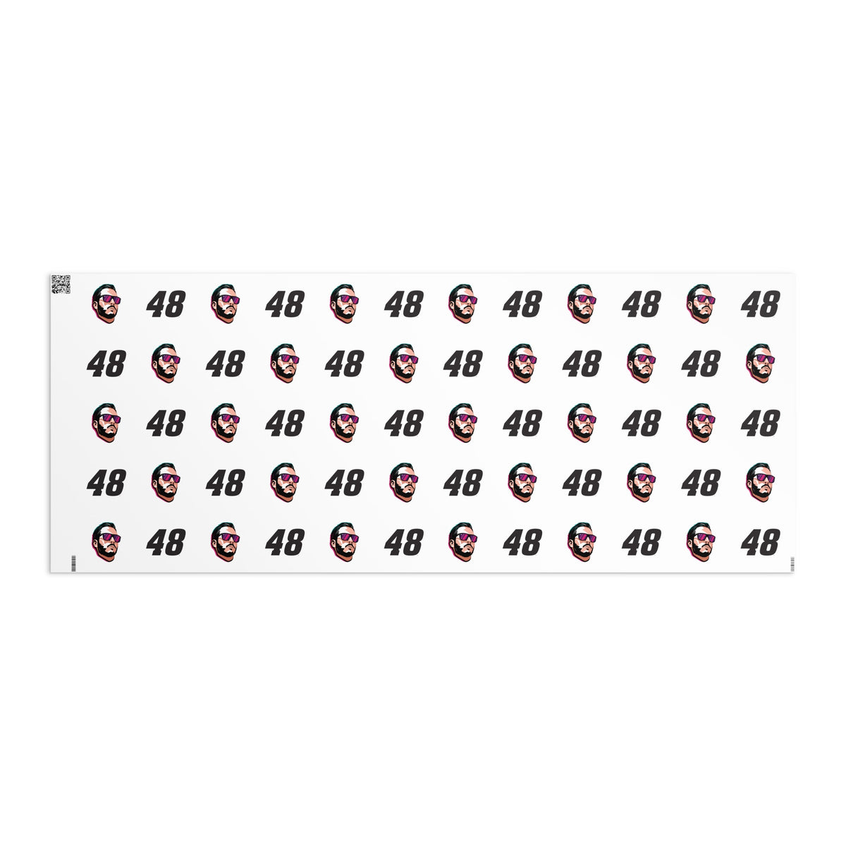 Alex Bowman Face #48 Gift Wrap Roll