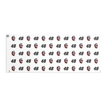 Alex Bowman Face #48 Gift Wrap Roll