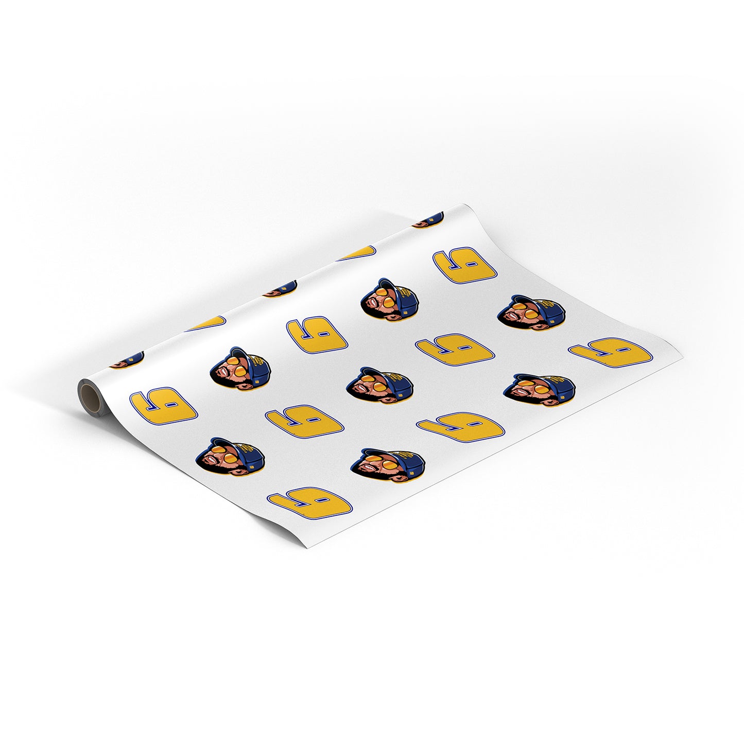 Chase Elliott Face #9 Gift Wrap Roll - 30" x 6'