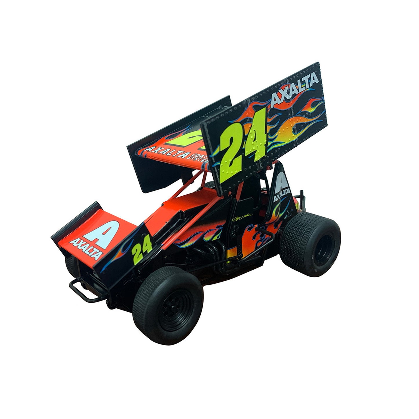 AUTOGRAPHED Jeff Gordon #24 Axalta Fantasy Sprint Car 1:24 Scale Diecast