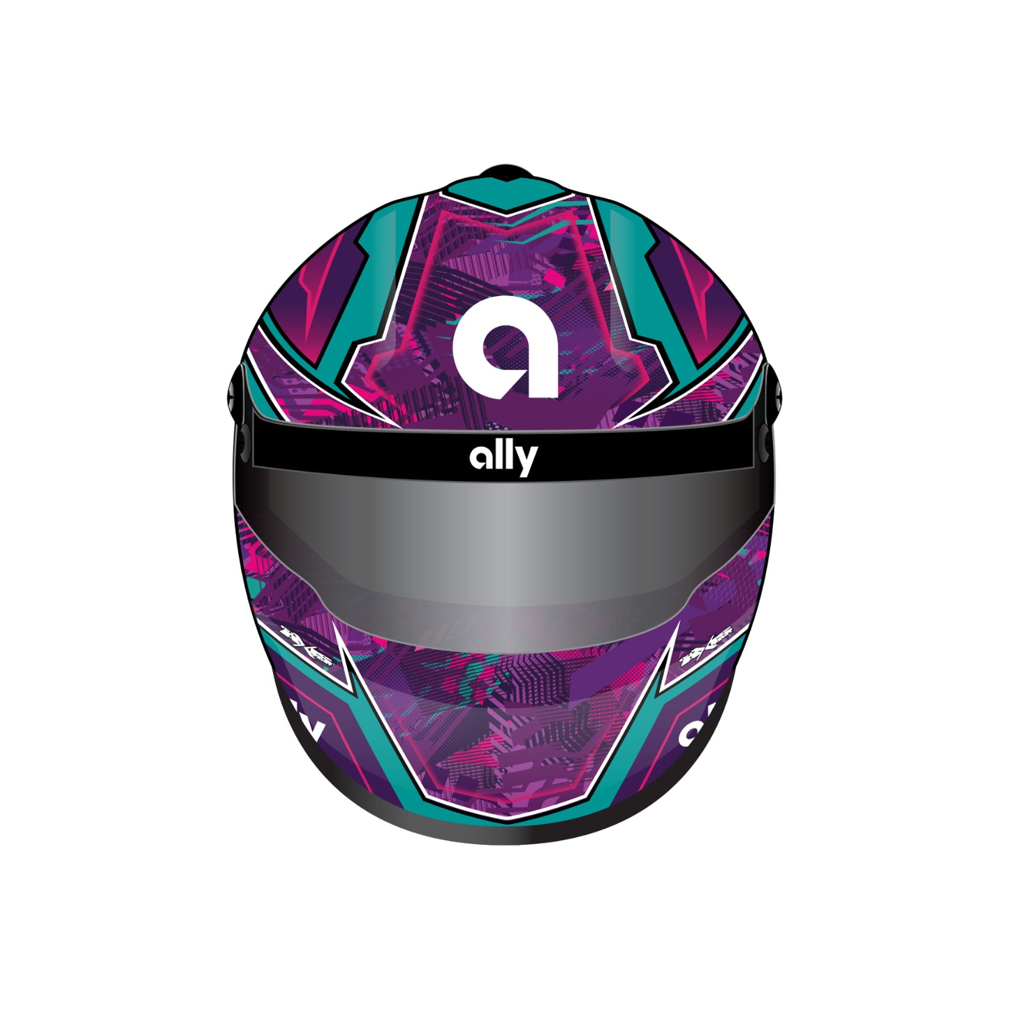 AUTOGRAPHED Alex Bowman #48 Ally 1:2 Miniature Replica Helmet