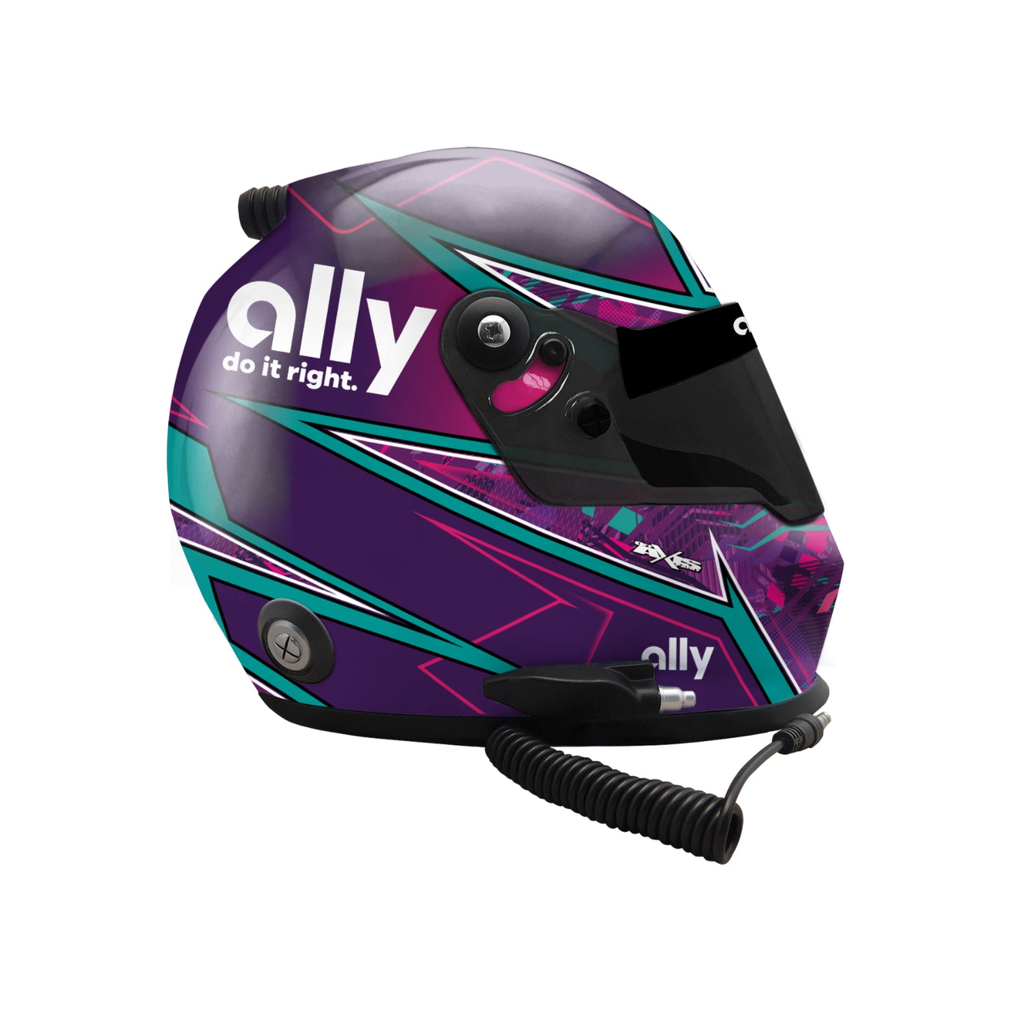 AUTOGRAPHED Alex Bowman #48 Ally 1:2 Miniature Replica Helmet