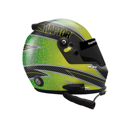 AUTOGRAPHED William Byron #24  RAPTOR 1:2 Miniature Replica Helmet