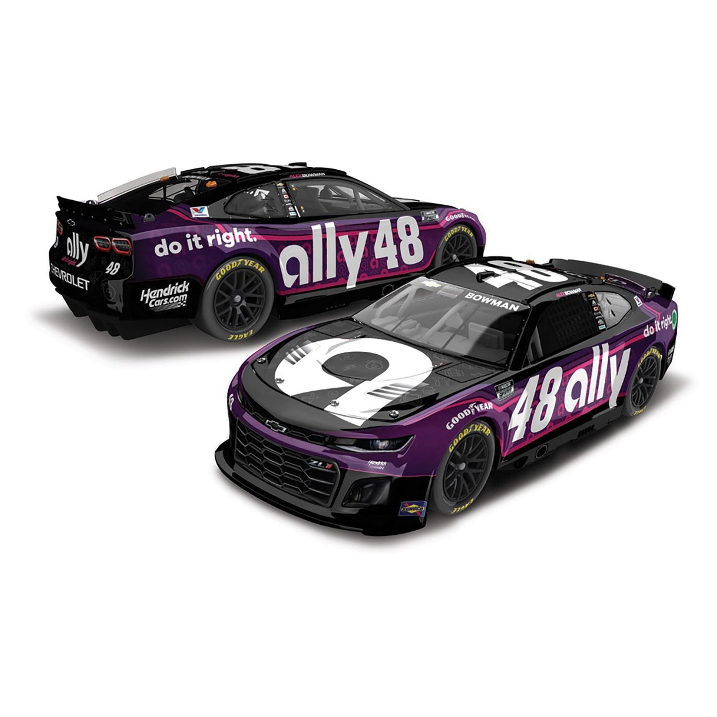 Alex Bowman #48 2025 Ally 1:24 ELITE Die-Cast