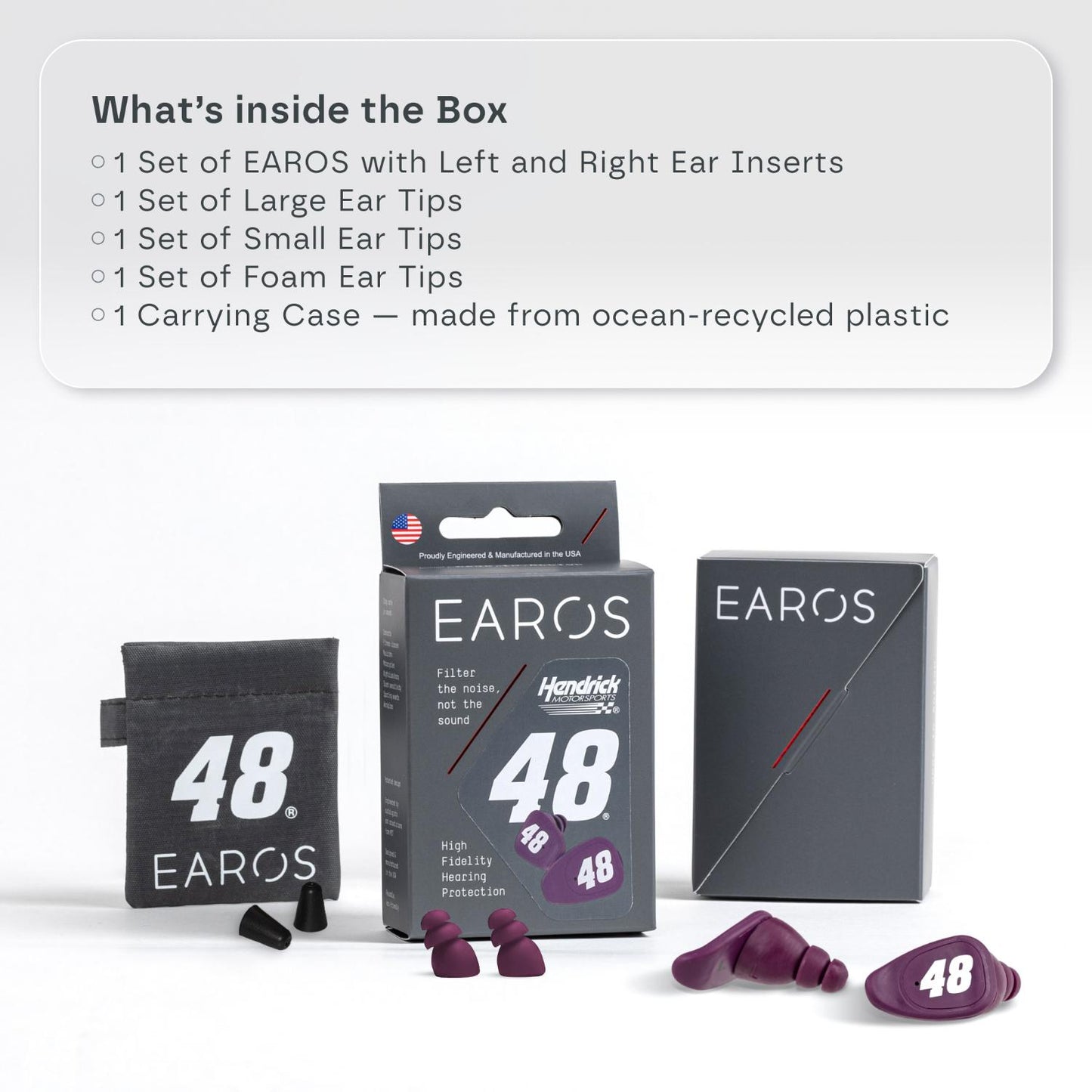 Hendrick Motorsports #48 Limited Edition EAROS SPORT Hearing Protection