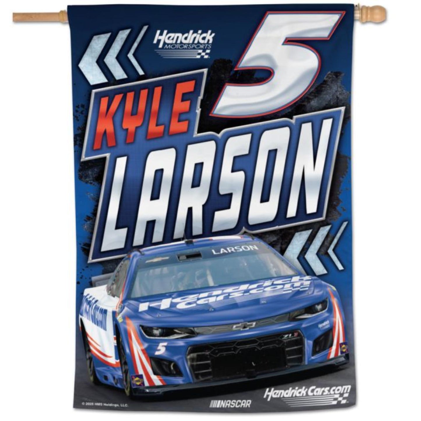 Kyle Larson #5 HendrickCars.com Vertical Flag