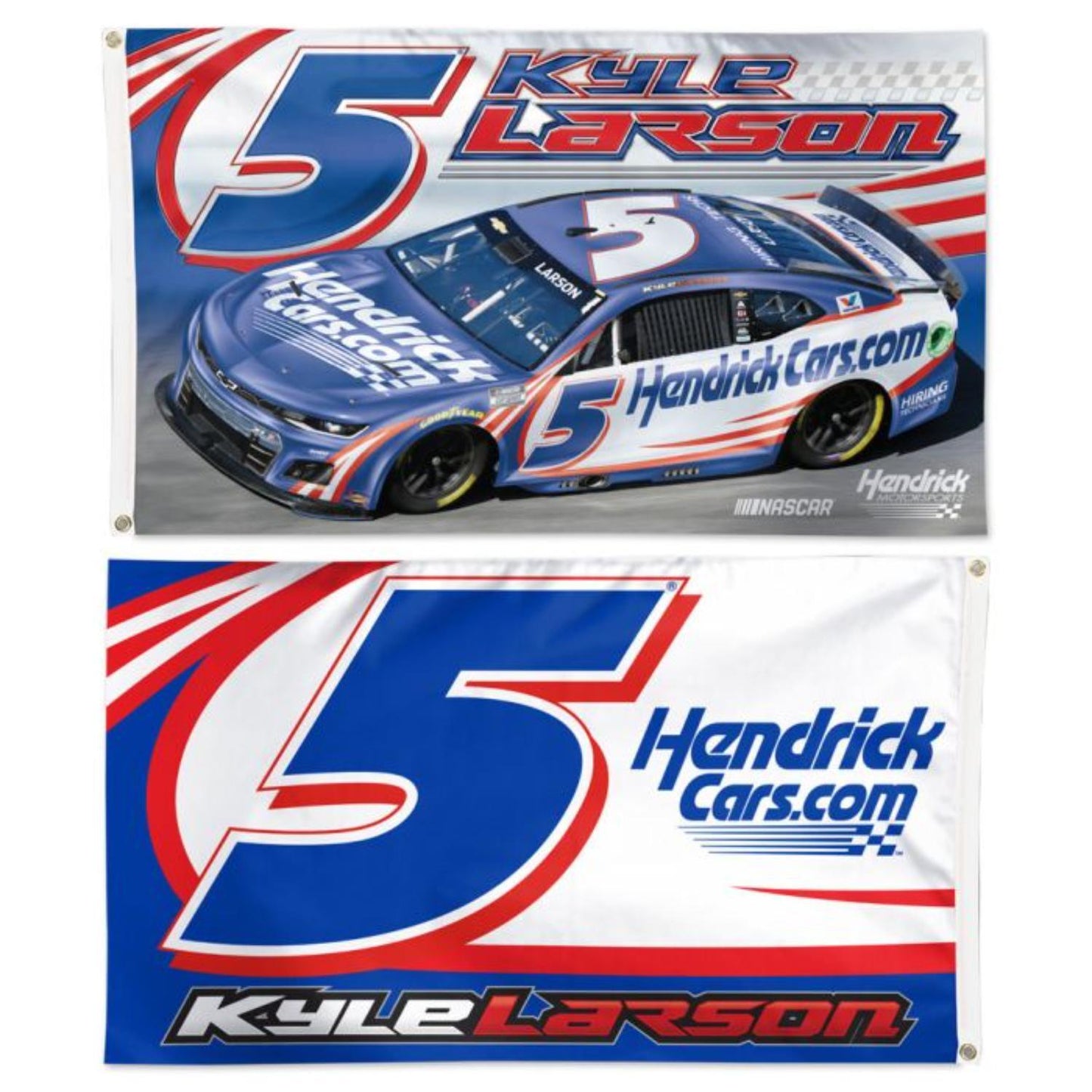 Kyle Larson #5 HendrickCars.com 2-Sided 3' x 5' Flag