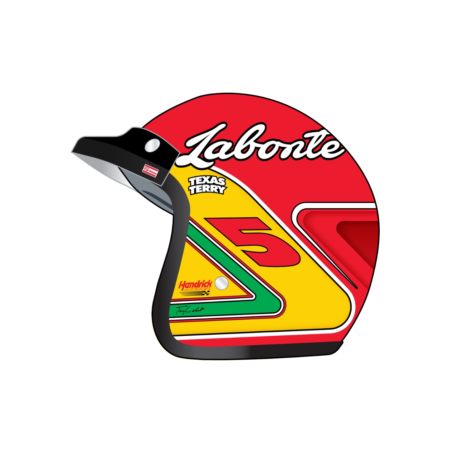 Terry Labonte #5 Full Size Replica Helmet