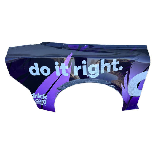 Race Used Alex Bowman #48 2024 Kansas 2 Ally Right Rear Quarter Panel