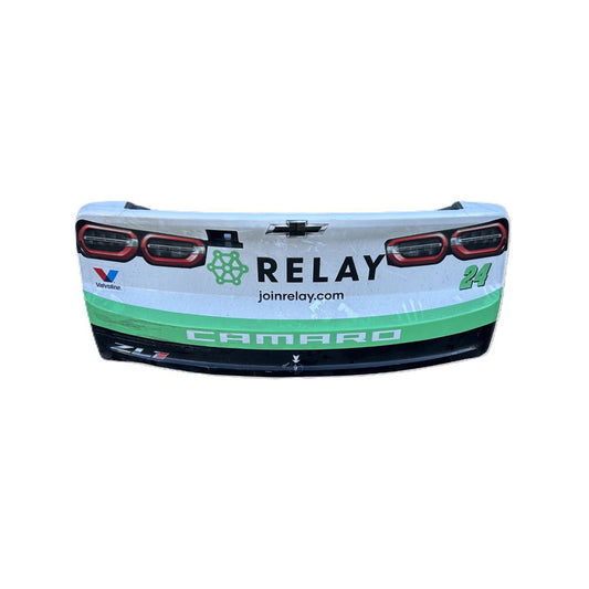 Race Used William Byron #24 2024 Chicago Relay Payments Rear Bumper