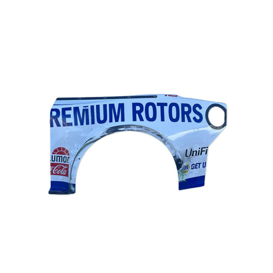 Race Used 2024 Chase Elliott #9 Chicago White NAPA Auto Parts Left Rear Quarter Panel