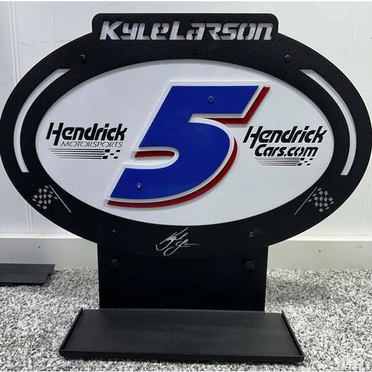 Kyle Larson #5 3D Sheet Metal Diecast Display