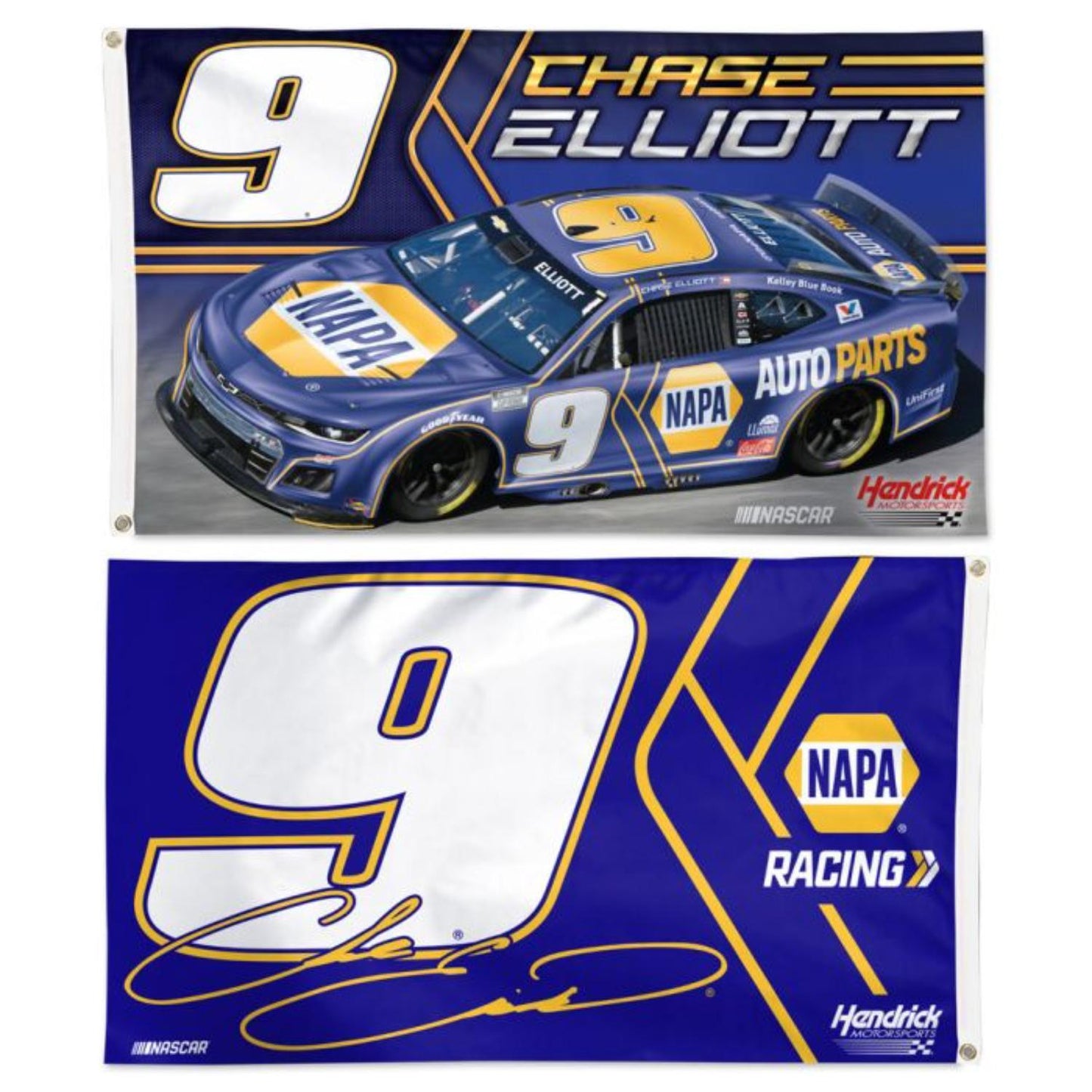 Chase Elliott #9 NAPA 2-Sided 3' x 5' Flag