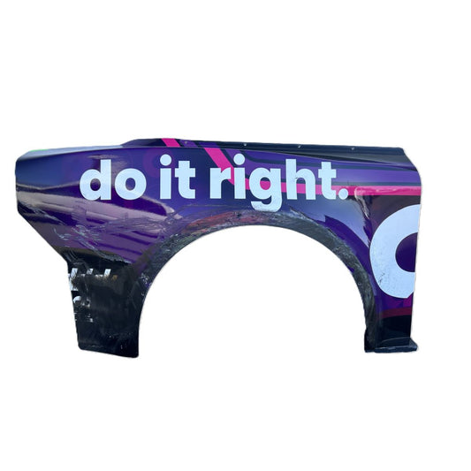 Race Used 2025 Alex Bowman #48 Ally Right Rear Quarter Panel - Clash