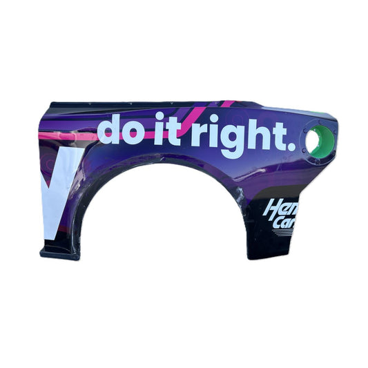 Race Used 2025 Alex Bowman #48 Ally Left Rear Quarter Panel - Clash