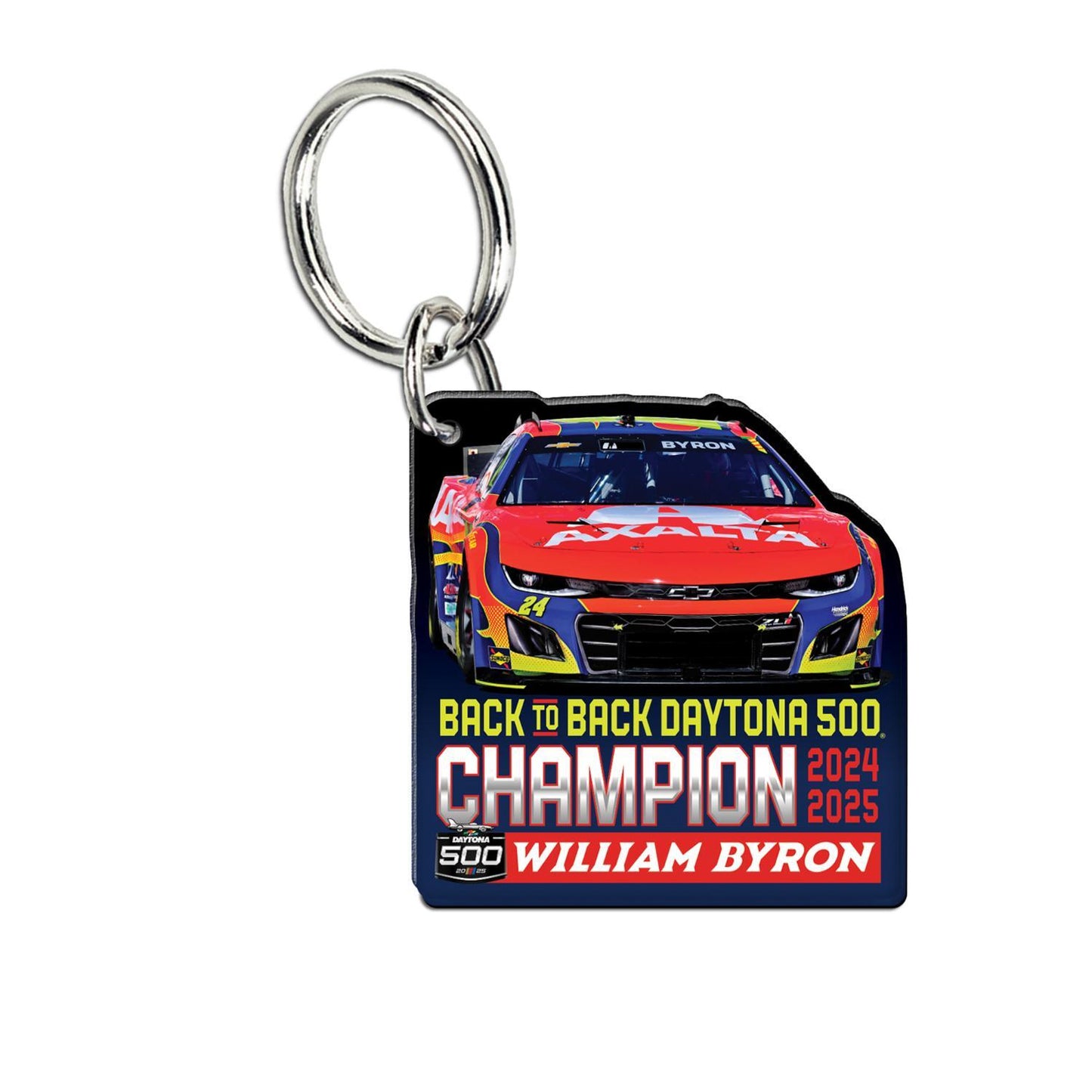 William Byron #24 2025 Daytona 500 RACE WIN Acrylic Keychain