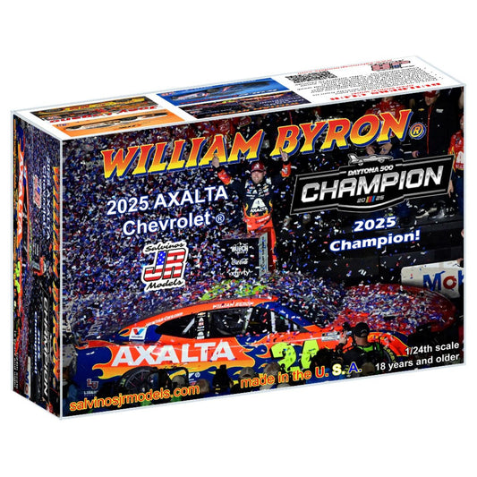William Byron #24 2025 Daytona 500 Champion 1:24 Model Car Kit