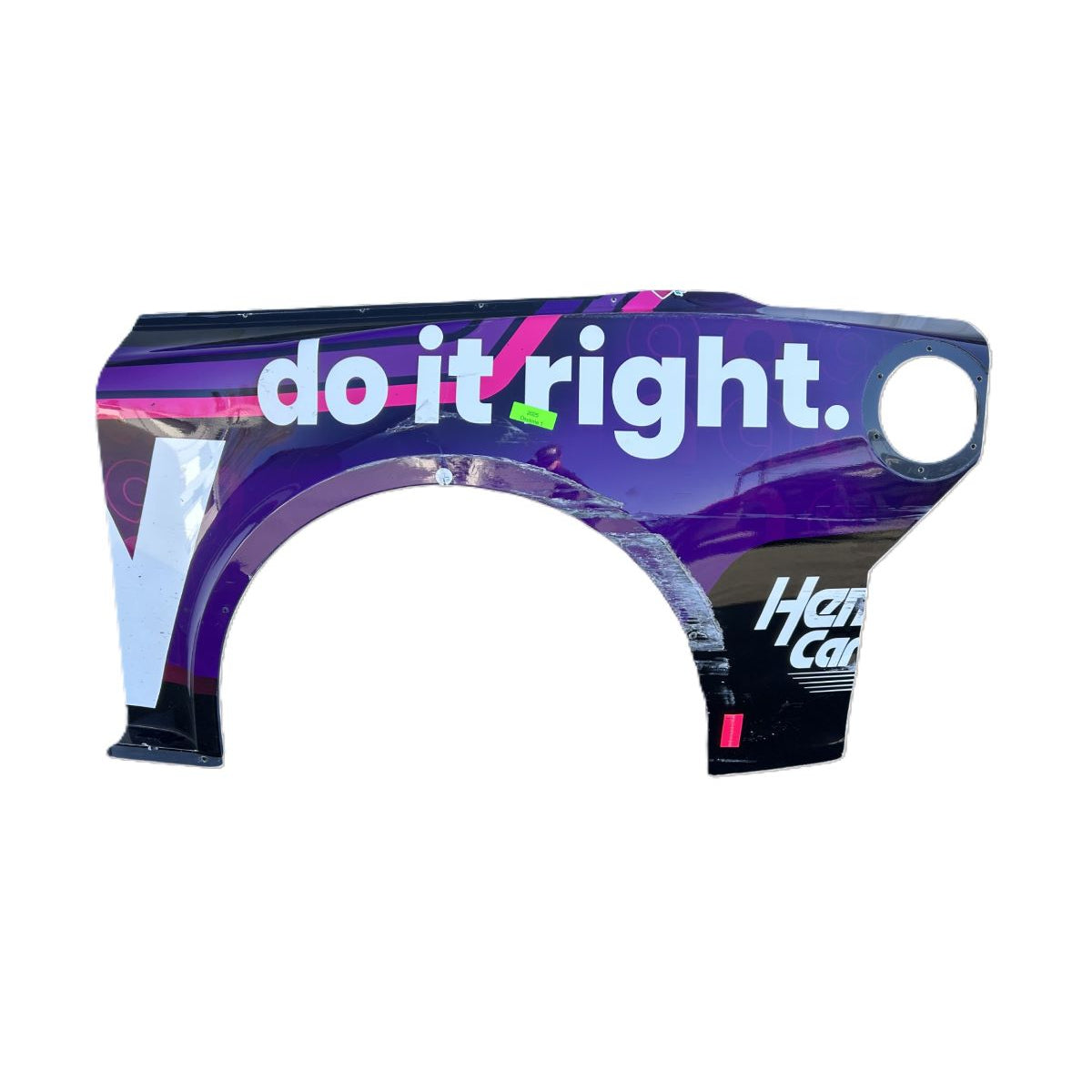 Race Used 2025 Alex Bowman #48 Ally Left Rear Quarter Panel - Daytona Duel 2