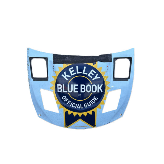 Race Used 2024 Chase Elliott #9 Kelley Blue Book Hood - Talladega 2