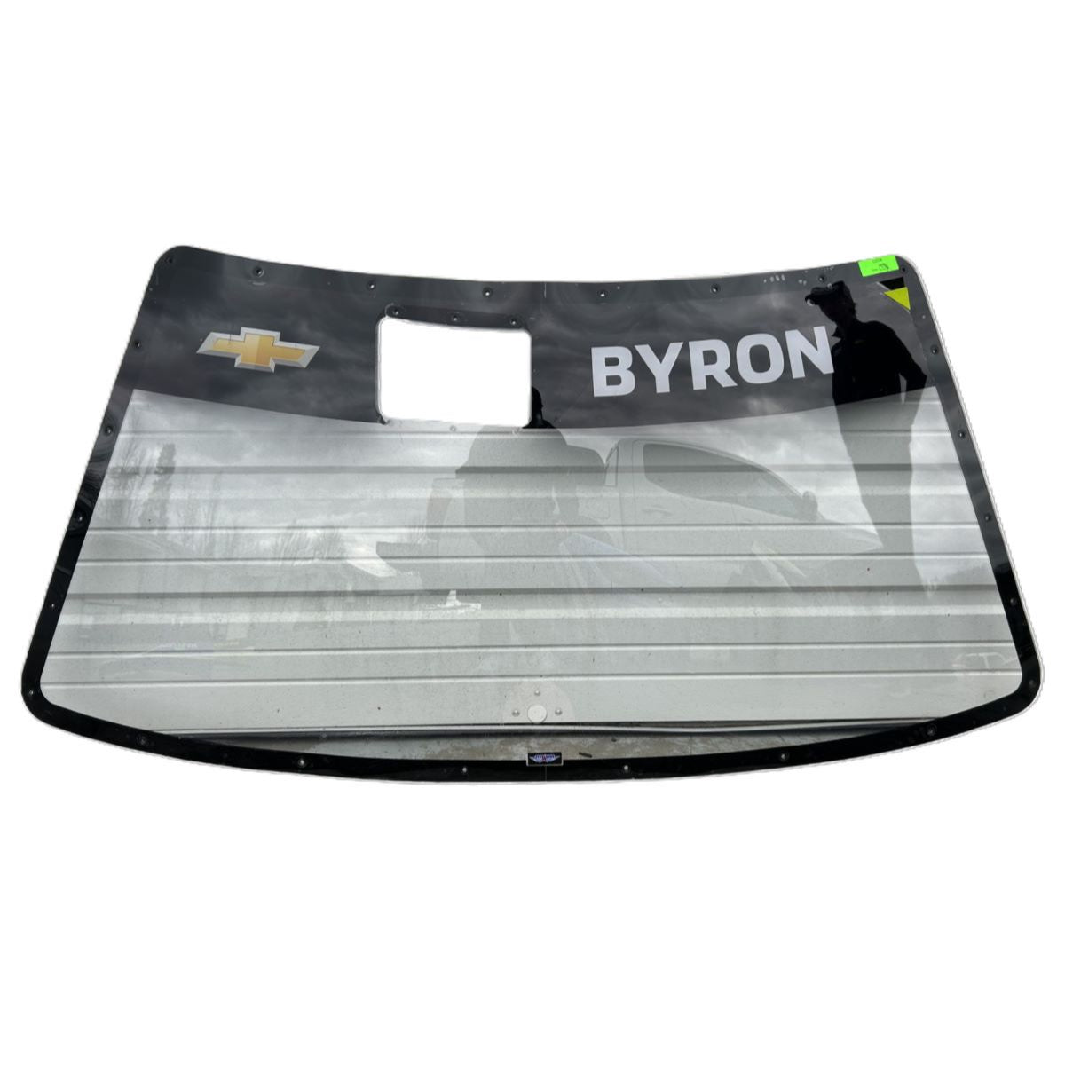 Race Used 2025 William Byron #24 Front Windshield - COTA