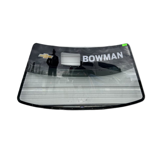 Race Used 2025 Alex Bowman #48 Front Windshield - COTA